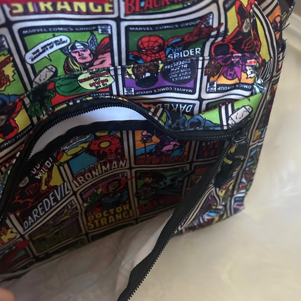Marvel Multicolor Comic Backpack - image 3